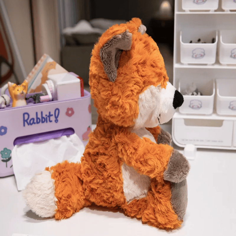 Peluche renard câlin