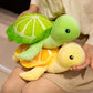 Peluche tortue citron