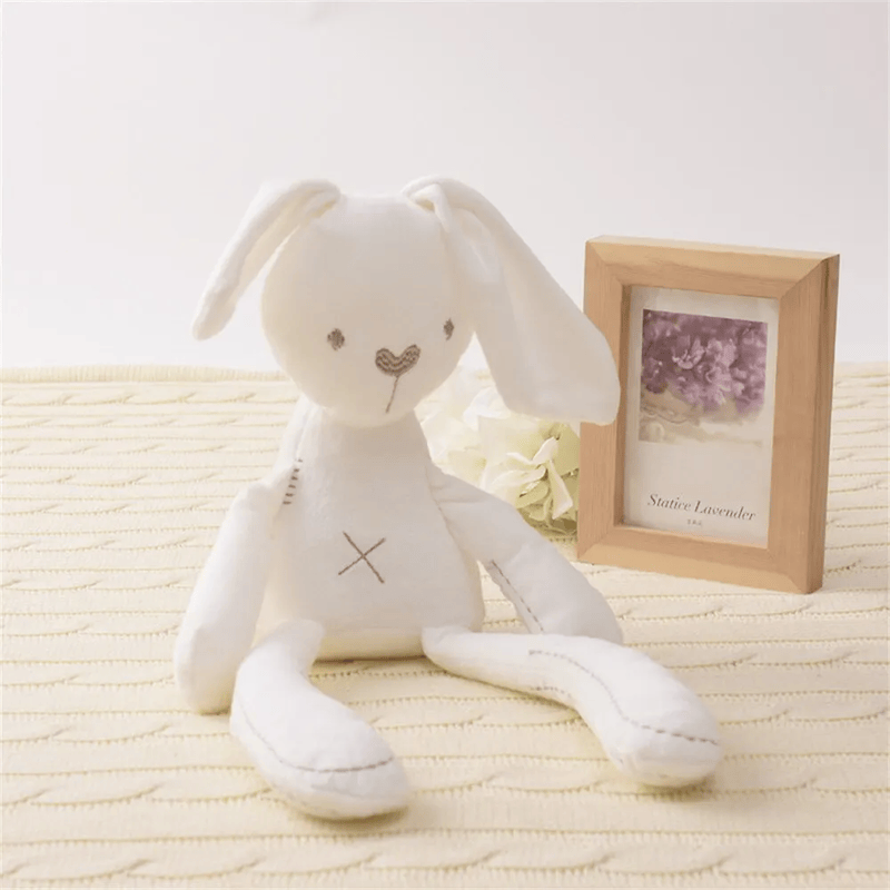 Peluche lapin compagnon de couchage