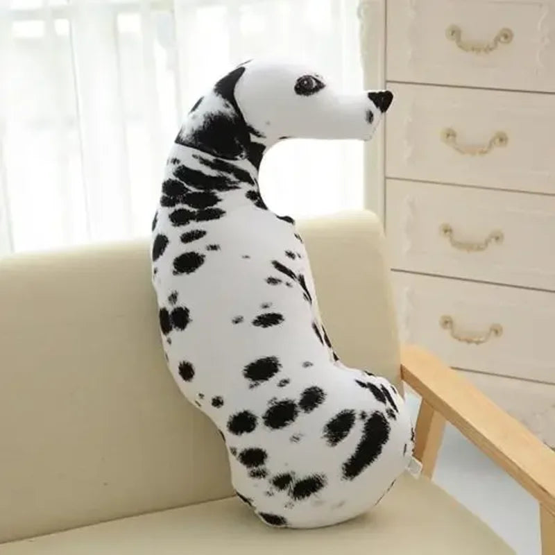 Oreiller en peluche chien Dalmatien