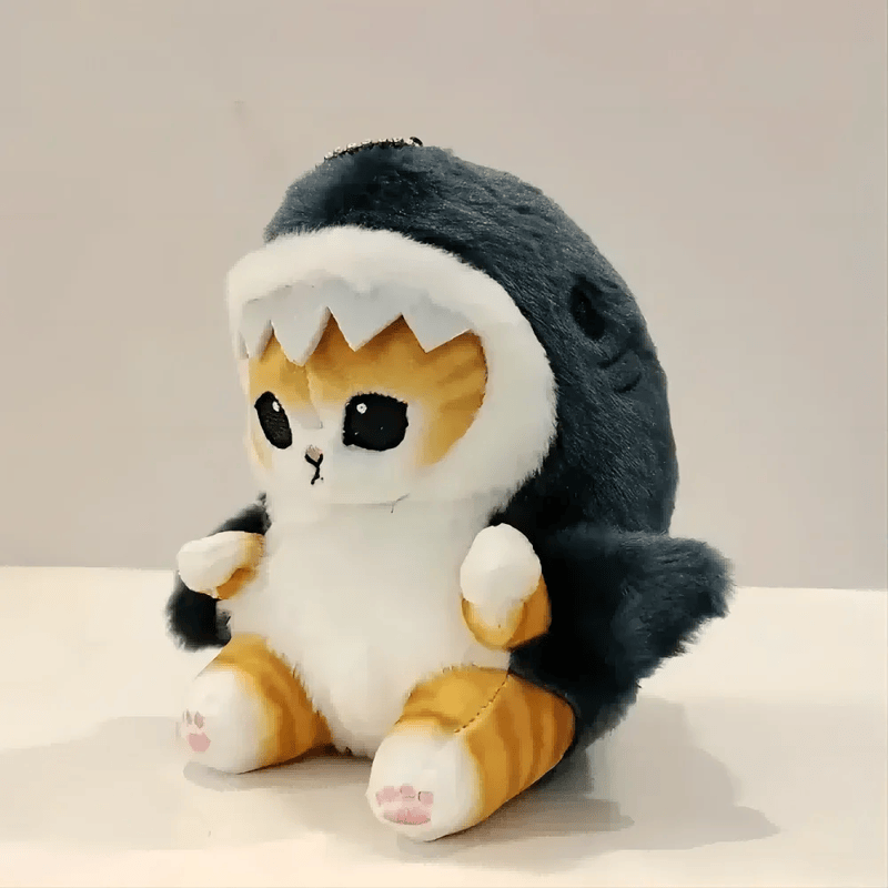 Peluche Chat Déguisé en Requin
