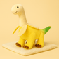 Peluche brontosaure en banane