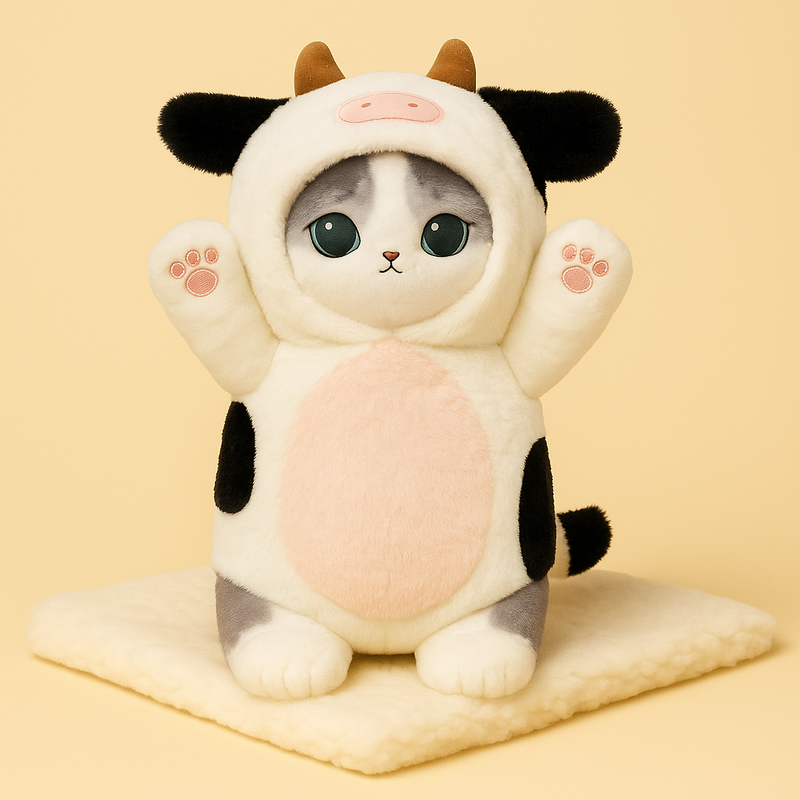 Peluche chat déguisé