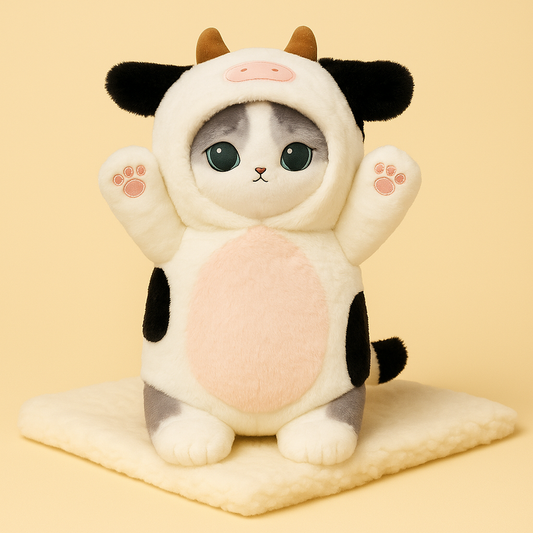 Peluche chat déguisé