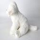 Peluche chien Bichon de profil