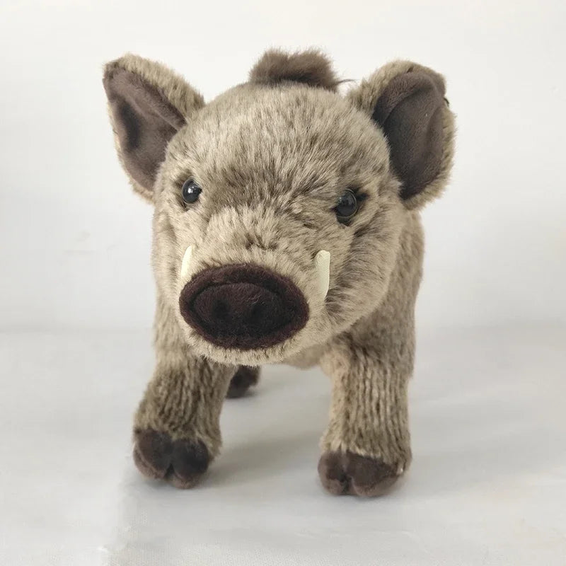 Peluche cochon africain de face 