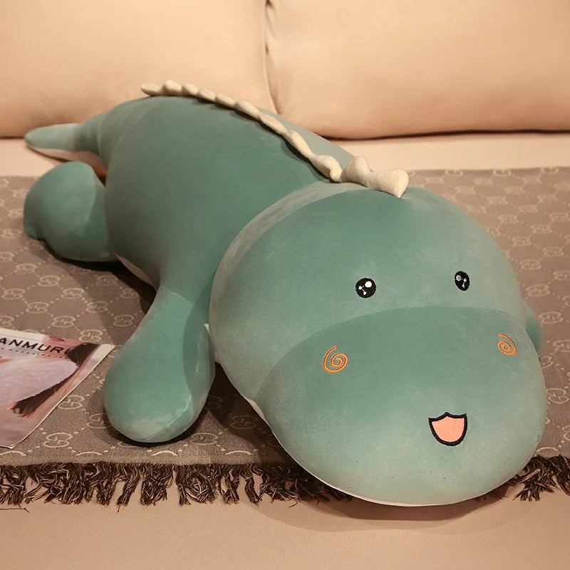 Peluche diplodocus coloré