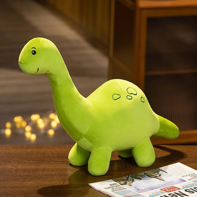 Peluche diplodocus verte
