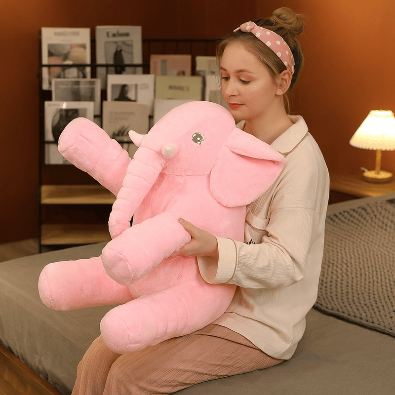 Peluche éléphant colorée