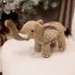 Peluche éléphant réaliste