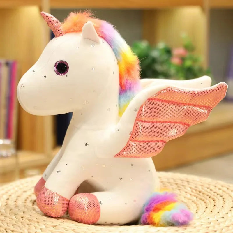 Peluche licorne ange