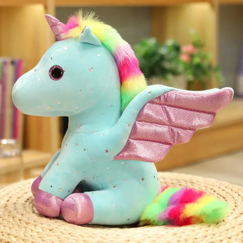 Peluche licorne ange