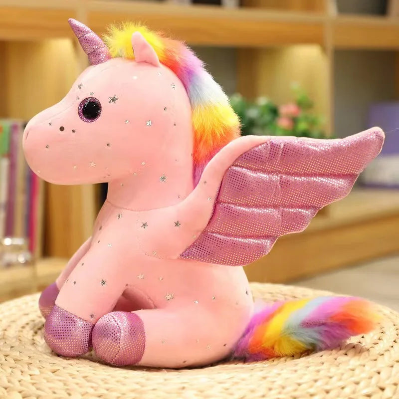 Peluche licorne ange