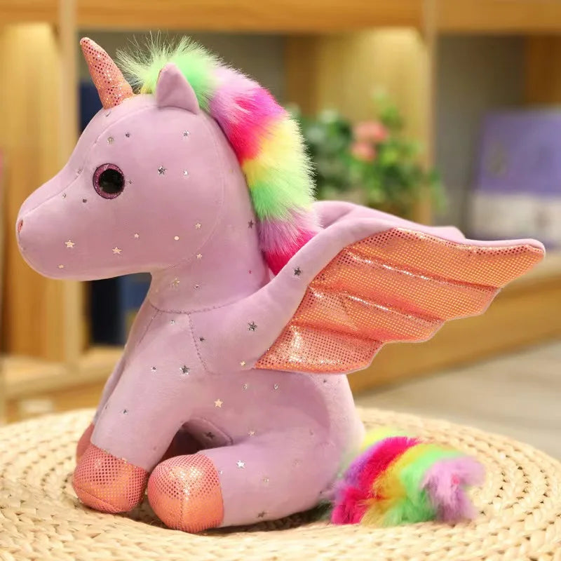 Peluche licorne ange
