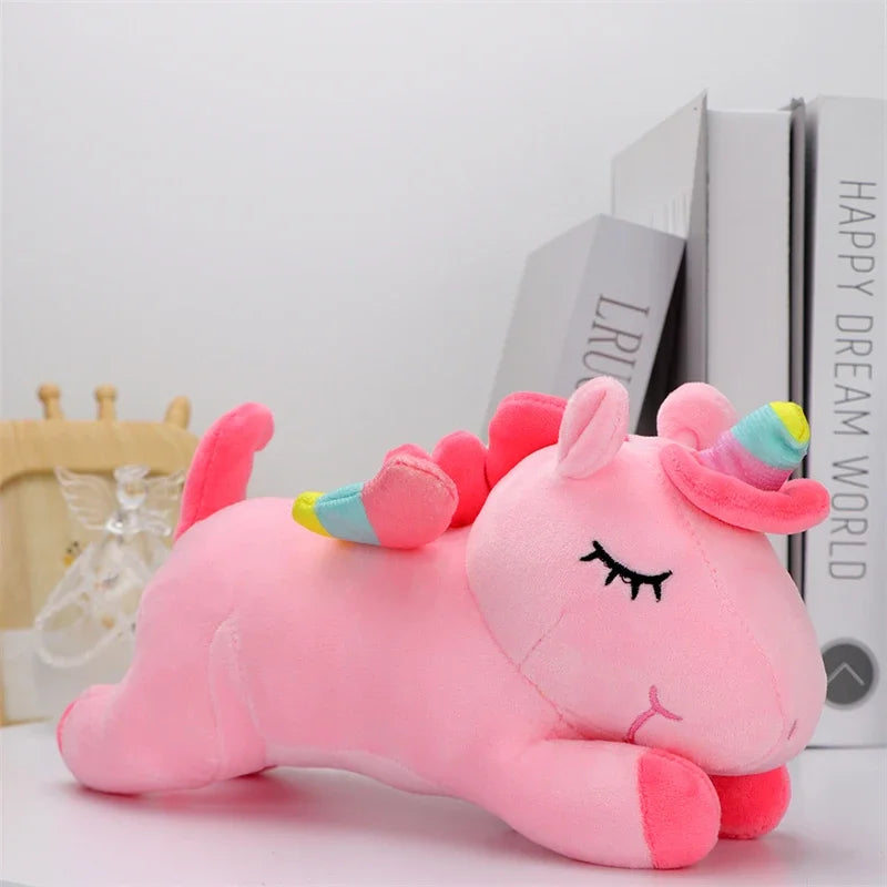 Peluche licorne endormi