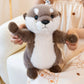 Peluche loutre à câliner
