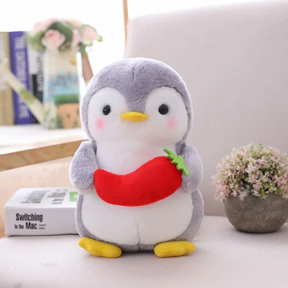 Peluche pingouin fruité
