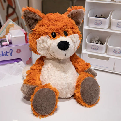 Peluche renard câlin