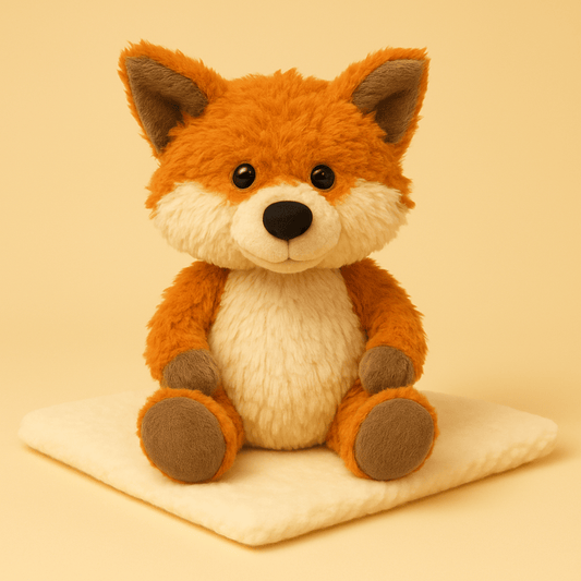 Peluche renard câlin