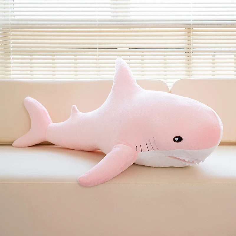 Peluche requin arc-en-ciel