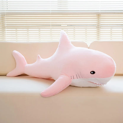 Peluche requin arc-en-ciel