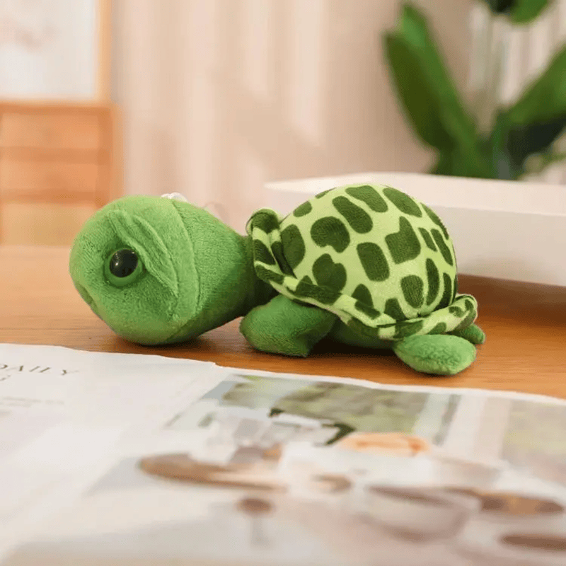Peluche tortue gros yeux