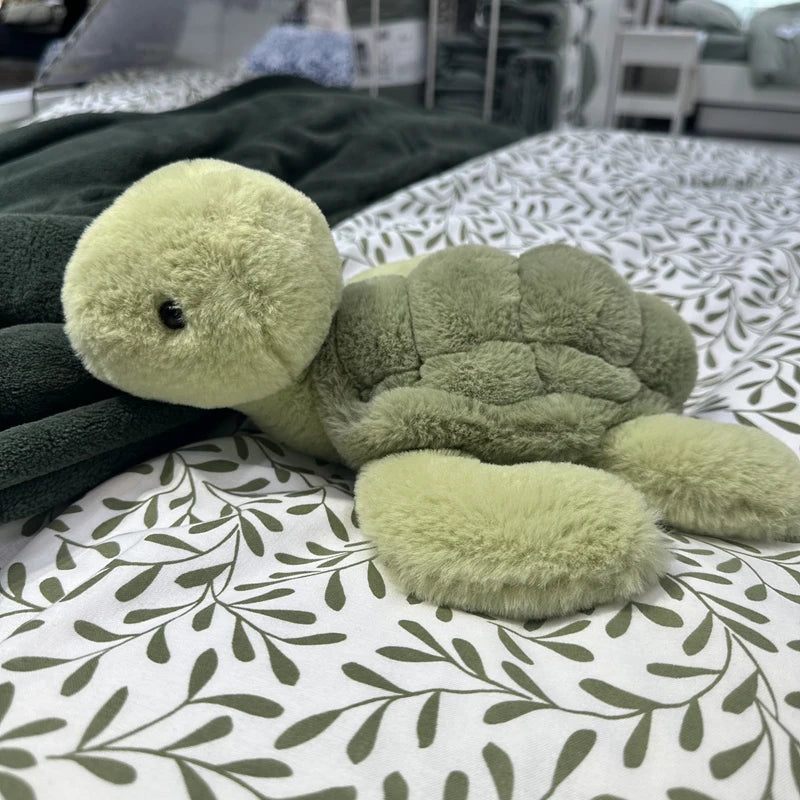 Peluche tortue réaliste