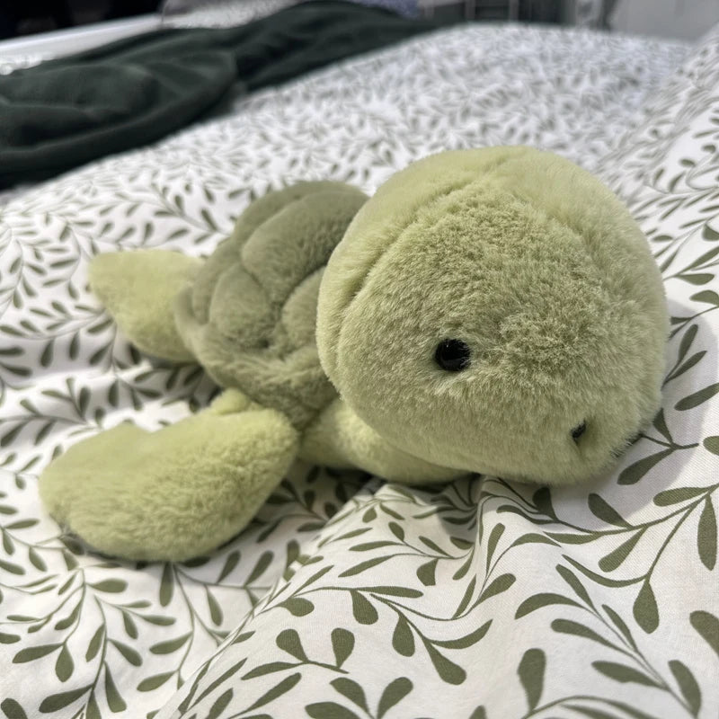 Peluche tortue réaliste