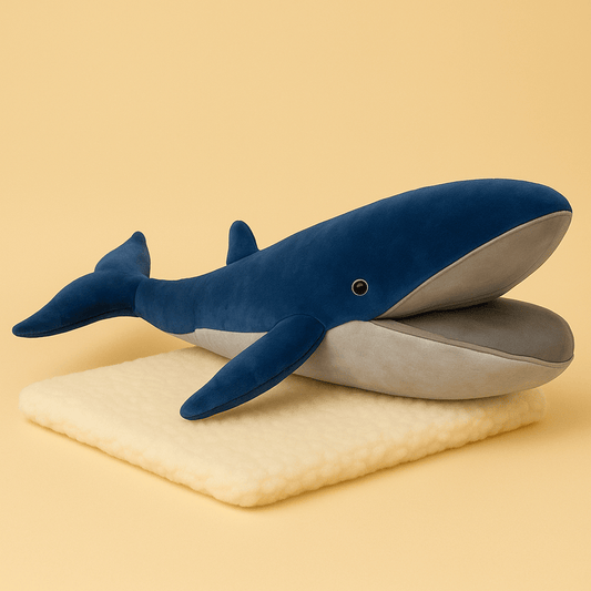 Peluche baleine bleue nordique