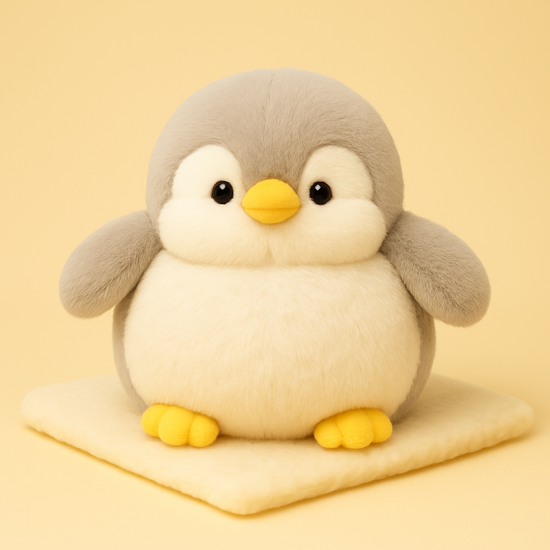 Peluche bébé pingouin
