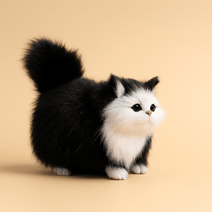 Peluche de chat réaliste