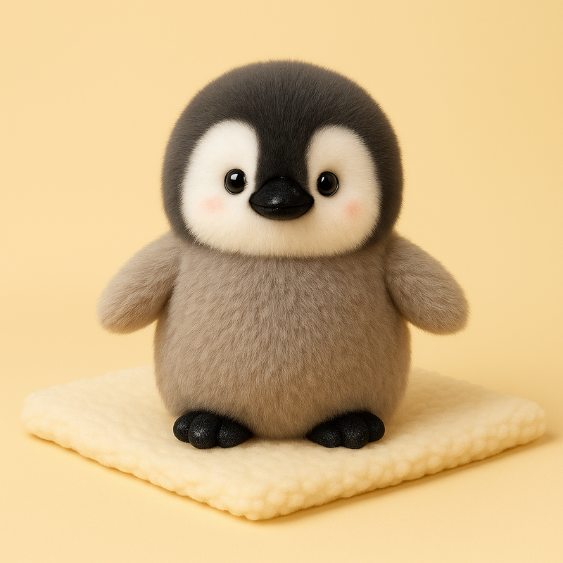 Peluche pingouin antarctique