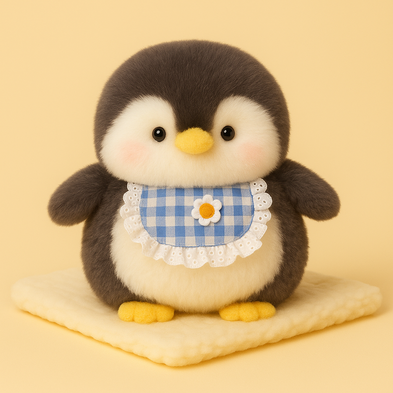 Peluche pingouin kawaii