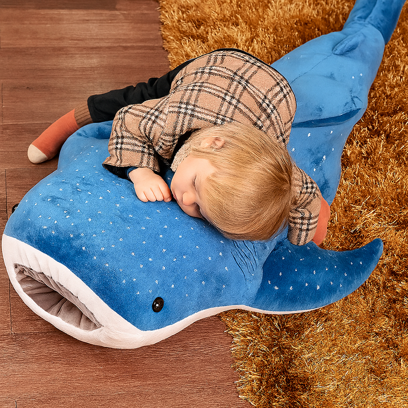 Peluche requin baleine