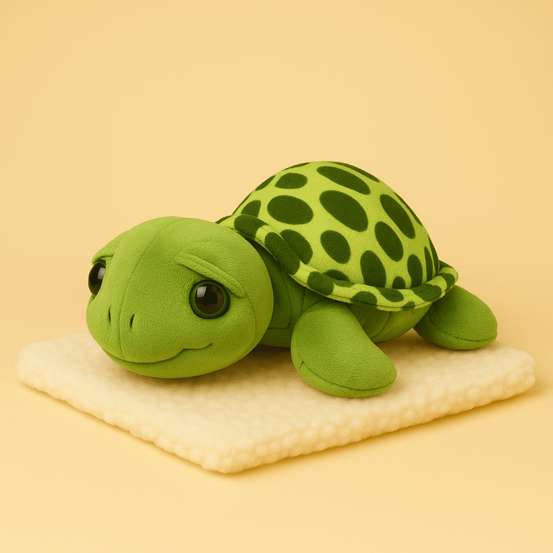 Peluche tortue gros yeux