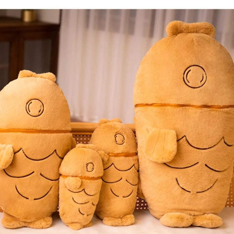 Peluche chat en Taiyaki