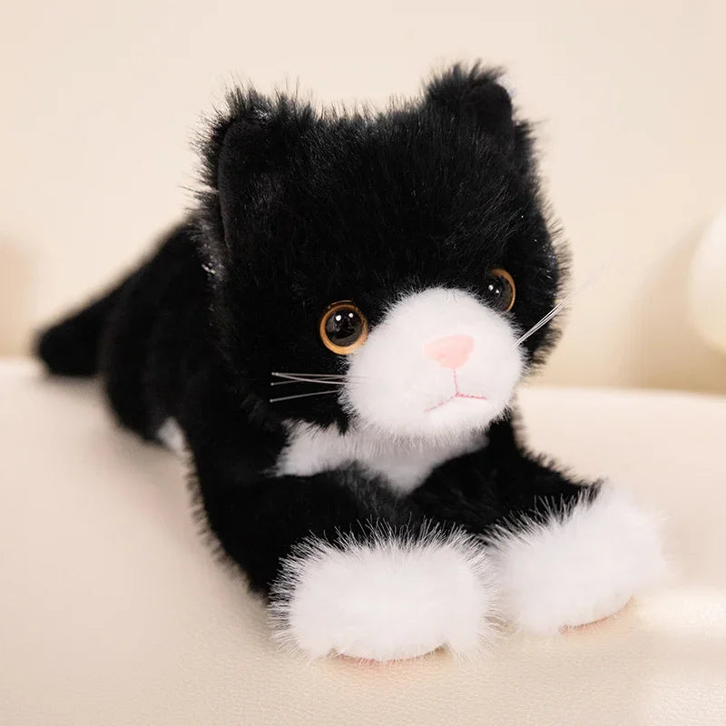 Grande peluche de chat réaliste