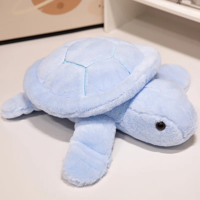 Peluche tortue colorée