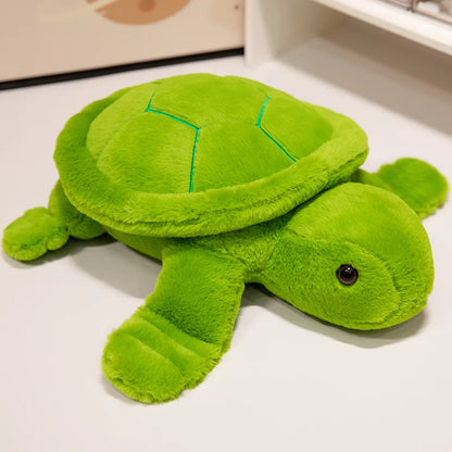 Peluche tortue colorée
