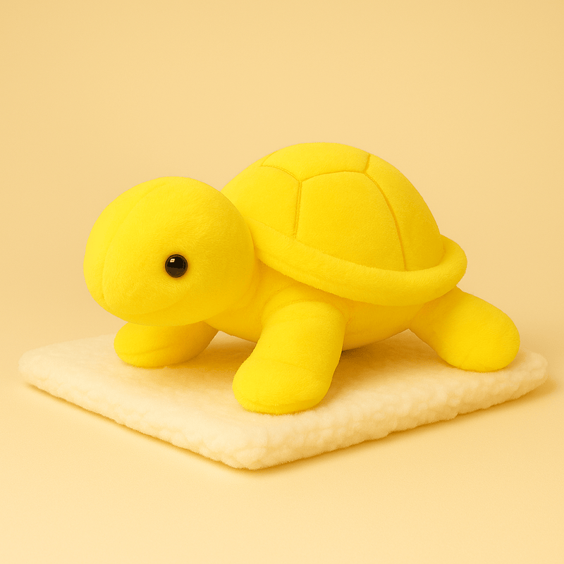 Peluche tortue colorée